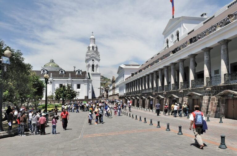 Plaza de la Independencia and the Carondelet Palace