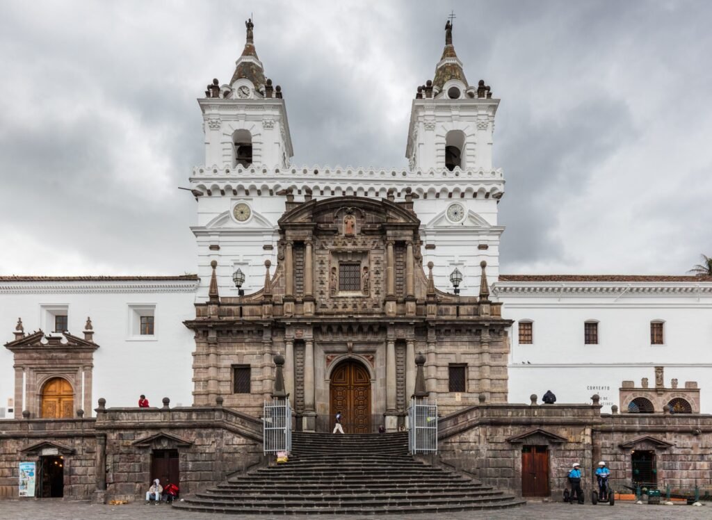 The Church and Convent of San Francisco in Quito